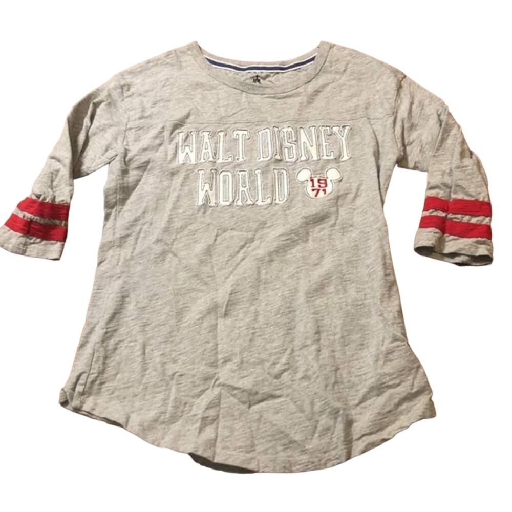 Walt Disney World Disney Parks Baseball Tee Women's Sz S